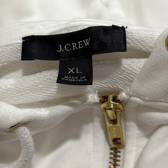 J. Crew University terry zip-up hoodie with logo embroidery
Item AY442 - Picture 11 of 12